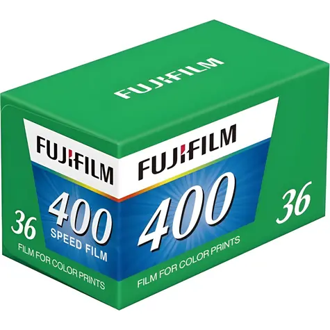 Fujifilm Color 400 135/36 / Farebný negatívny film / ISO 400/24° / 36 políčok / C-41