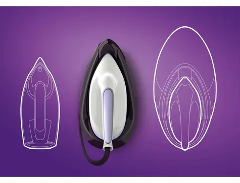 Philips PerfectCare 6000 PSG6024/30 fialová / Parný generátor / 2400 W / SteamGlide PLUS