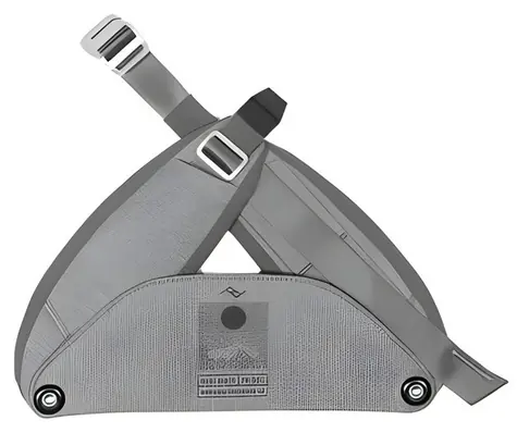 Peak Design Everyday Hip Belt v2 Ash (svetlo šedá) / Bedrový pás / veľkosť 29-52