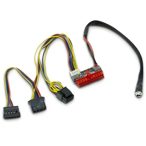Inter-tech Mini-ITX PSU 120W REV.2 / Napájací adaptér / Mini-ITX / max. 120 W / bez zdroja