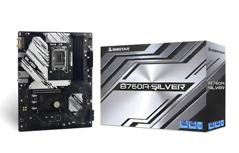 Biostar B760A-SILVER / Základná doska / Intel B760 / LGA1700 / DDR5 / ATX