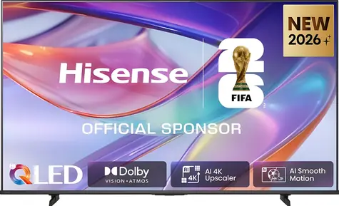 58" Hisense 58E7S čierna / Televízia / Hi-QLED / UHD 4K / Dolby Vision / Wi-Fi / triple tuner