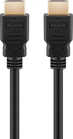 Goobay HDMI 2.1 kábel Ultra High Speed / s Ethernetom / 2 m / čierny