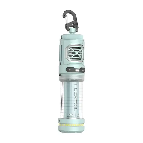 Flextail Tiny Repeller S modrá / Prenosný odpudzovač komárov a LED lampáš / 400 lm / IPX5