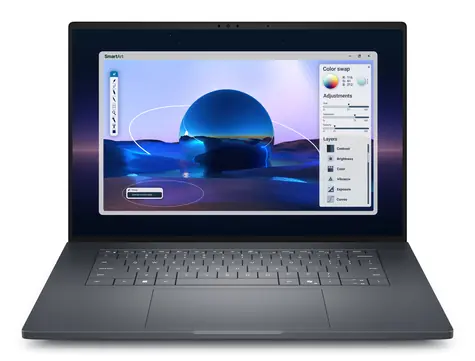 DELL Pro Max Premium 16 čierna / Notebook / 16" FHD + / Intel Core Ultra 9 285H / 64GB / 1TB SSD / Nvidia 8GB / W11P