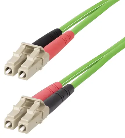 StarTech LC/LC OM5 zelená / Optický kábel / Multimode duplex / 5 m