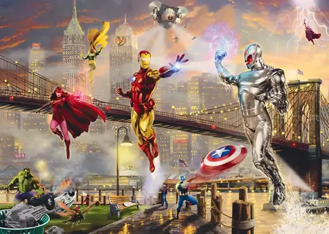 Schmidt Puzzle MARVEL Iron Man / 1000 dielikov / od 12 rokov