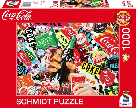 Schmidt Puzzle Coca-Cola is it! / 1000 dielikov / od 12 rokov