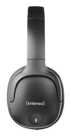 INTENSO O400HA čierna / Slúchadlá / Cez hlavu / Bluetooth 5.3 / ANC / 3,5 mm jack