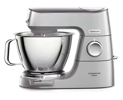 Kenwood Titanium Chef Baker KVC85.124SI strieborná / Kuchynský robot / 1200 W / DuoBowl / EasyWeigh váha