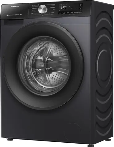 Hisense WF3S8043BB3 čierna / Práčka / 8 kg / Trieda A / 1400 ot./min / LED displej
