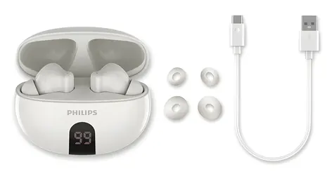 Philips TAT2520WT/00 biela / Bezdrôtové slúchadlá / mikrofón / Bluetooth 5.4