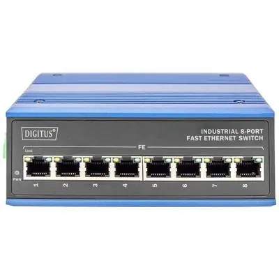 Digitus DN-650106 / Switch / Priemyselný / 8x Gigabit / IP40