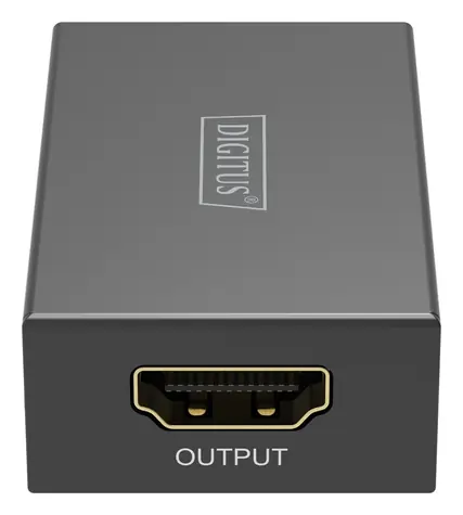 Digitus DS-55341 čierna / HDMI repeater / 8K/60Hz / Dosah 13 m / HDMI 2.1