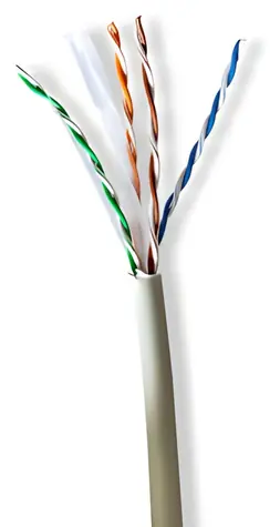 Nedis Cat6 šedá / Inštalačný kábel / U/UTP / Stranded / čistá meď / 305 m / LSZH