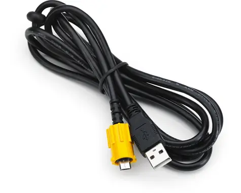 ZEBRA USB kábel pre ZQ500 Series / Kábel / Micro-USB B - USB A / 1,8 m / čierna