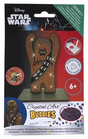 Crystal Art Postavička Chewbacca / Figúrka