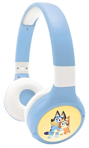 Lexibook Bluey / Detské bluetooth slúchadlá / Bluetooth 5.3 / limit hlasitosti 85 dB / skladacie