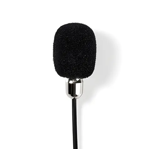 Nedis Klopový mikrofón / Mikrofón / Všesmerový / Káblový / 3.5 mm / Veterný filter