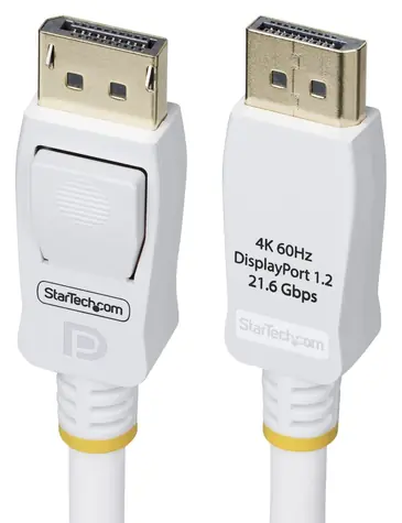 StarTech DisplayPort kábel VESA Certified biela / DisplayPort kábel / 4K 240Hz / 3 m