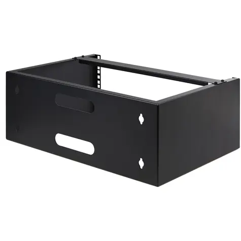StarTech Nástenný rozvádzač 4U 350 mm čierny / Nástenný rozvádzač / 19" / max. nosnosť 20 kg / oceľ