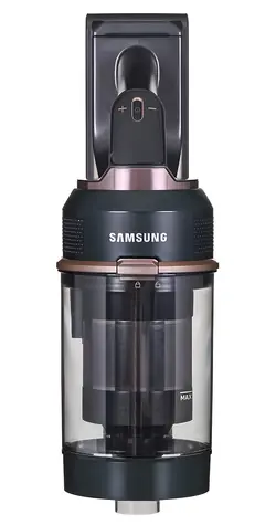 Samsung VS20B95943N/GE čierna, fľaškovo zelená / Tyčový aku vysávač / 210 AW / Multicyklónová filtrácia / Vreckový