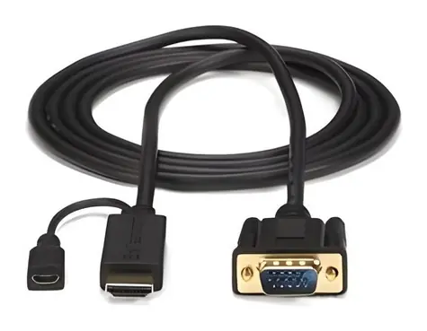 StarTech adaptérový kábel HDMI na VGA / Redukcia / 1,9 m / 1920x1200 / 60 Hz