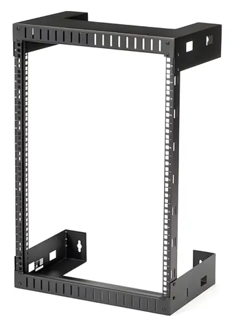 StarTech Nástenný rozvádzač 15U čierny / Rozvádzač / 19" / nosnosť 90 kg / 505×310×775 mm