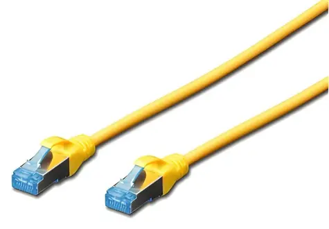 Digitus / Patch kábel / Cat5E / SF/UTP / žltý / 2 m