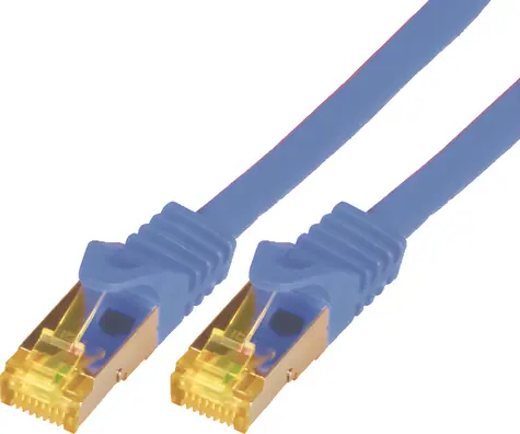 Mcab Cat7 SFTP modrá / Patch kábel / RJ-45 / LSZH / 7,5 m