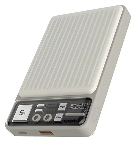 Devia Extreme Speed Series Ivory / Powerbanka / Magnetická bezdrôtová / 10000 mAh / 22.5W