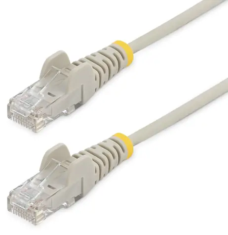 StarTech CAT6 patch kábel sivý / Sieťový kábel / RJ-45 / 2,5 m / Snagless / AWG 28