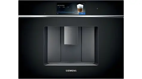 Siemens iQ700 CT718L1B0 čierna / Vstavaný automatický kávovar / 19 bar / 2,4 l / Mlynček na zrnkovú kávu