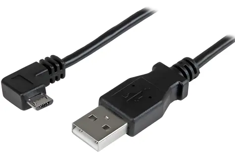 StarTech USB-A na Micro-USB čierna / Nabíjací kábel / 2 m / 480 Mbps