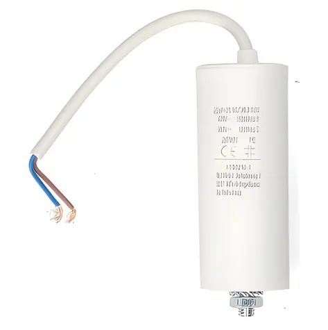 Nedis kondenzátor 20 µF 450 V / Kondenzátor / Pohyblivé vodiče / O 40 x 98 mm
