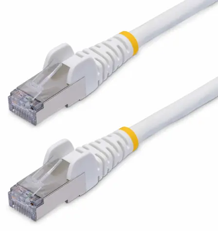 StarTech CAT8.1 S/FTP 2 m biela / Patch kábel / RJ-45 / 40 Gbit/s / LSZH / PoE