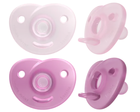 Philips Avent SCF099/27 ružová / Cumlík / 0-6 m / dievča / 2 ks
