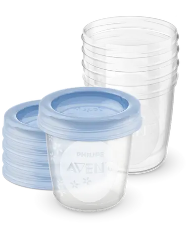 Philips Avent SCF619/05 / Sada pohárikov na materské mlieko / 5x 180 ml
