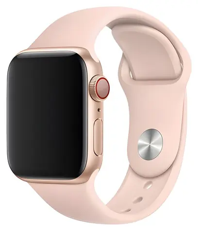 Devia Deluxe Sport Band 44/45/46mm Pink Sand / Športový remienok pre Apple Watch