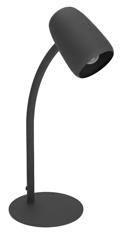 Eglo Carlo čierna / Stolová lampa / E14 / 18W