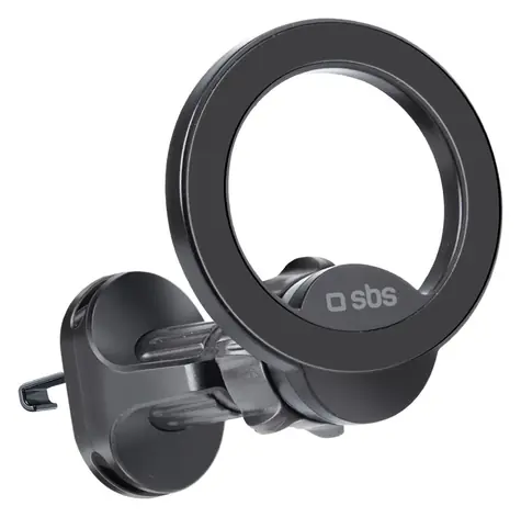 SBS Circle Mag Držiak do auta pre MagSafe čierna / do mriežky / magnetický