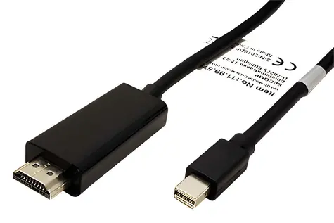 Value DisplayPort - HDMI / Kábel / mini DP(M) - HDMI(M) / 4K 30Hz / 3 m
