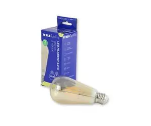 TESLA LED žiarovka Crystal Retro E27 4,2 W / 230V / 380lm / 2400K / teplá biela / zlatá