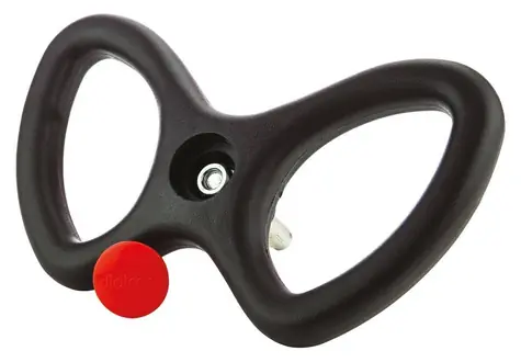 DIDICAR Náhradný univerzálny volant čierna / Náhradný diel / Plast, kov