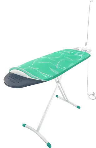 Leifheit AirBoard M SOLID PLUS NF 76210 / Žehliaca doska / 120 x 38 cm / výškovo nastaviteľné / elektrická zásuvka