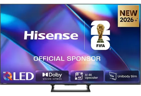 50" Hisense 50A7S čierna / UHD / QLED / HDMI / USB / CI+ / LAN / Wi-Fi / DVB-T2&C&S2 / 20W repro