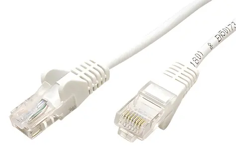 Goobay / Patch kábel / UTP Cat 5e / 1 m / biela