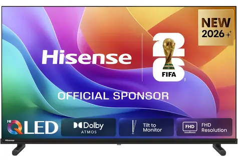50" Hisense 50A5S čierna / FullHD / QLED / HDMI / USB / CI + / LAN / Wi-Fi / DVB-T2&C&S2 / 16W repro