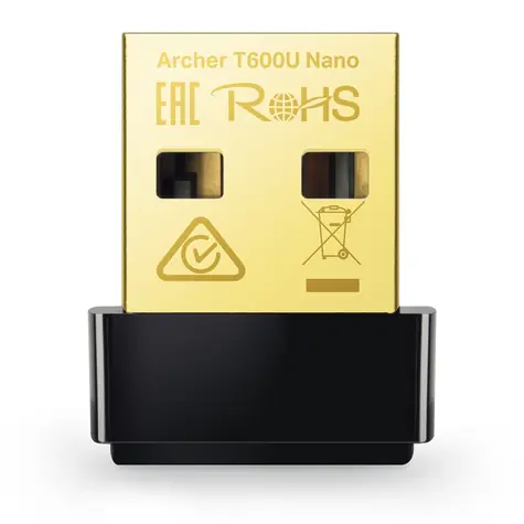 TP-LINK Archer T600U Nano / Wi-Fi USB adaptér / 433 Mbit/s / IEEE 802.11ac