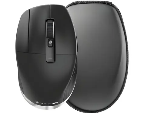 3Dconnexion CadMouse Pro Wireless Left čierna / Bezdrôtová optická myš / pre ľavákov / Bluetooth / USB-C